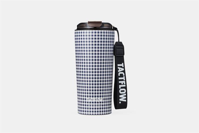 Bình giữ nhiệt Ceramic tumbler 650ml TACTFLOW TFB509MIDNIGHTCHK Màu Xanh Navy