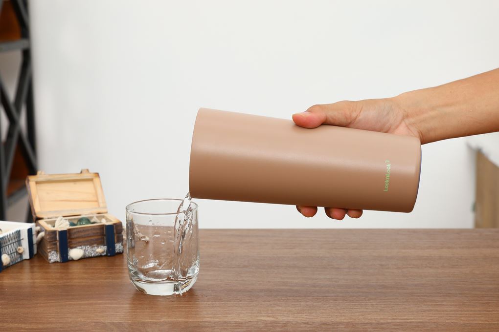 Ly giữ nhiệt Inox 740 ml Lock&Lock LHC4156CHO Màu Nâu đậm