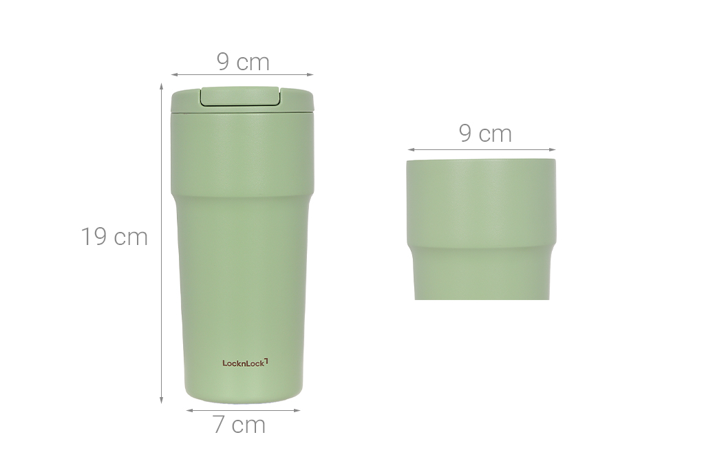 Ly giữ nhiệt Inox 550 ml Lock&Lock LHC4130GRN
