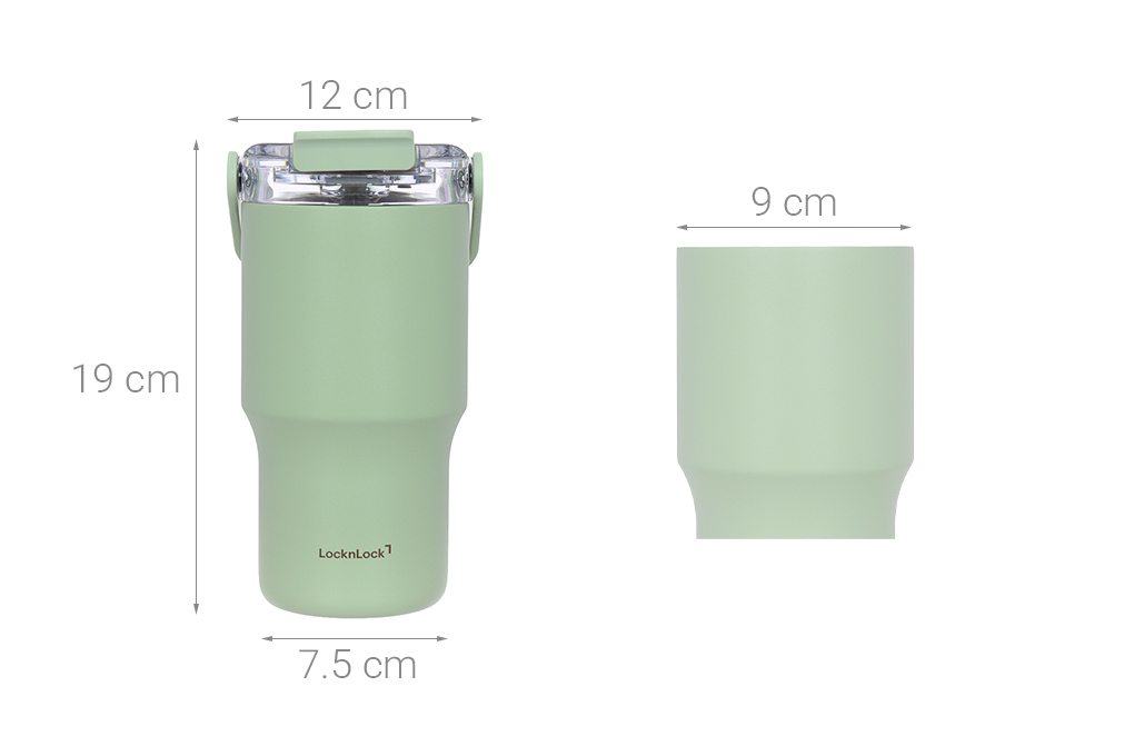 Ly giữ nhiệt Inox 600 ml Lock&Lock LHC4430GRN