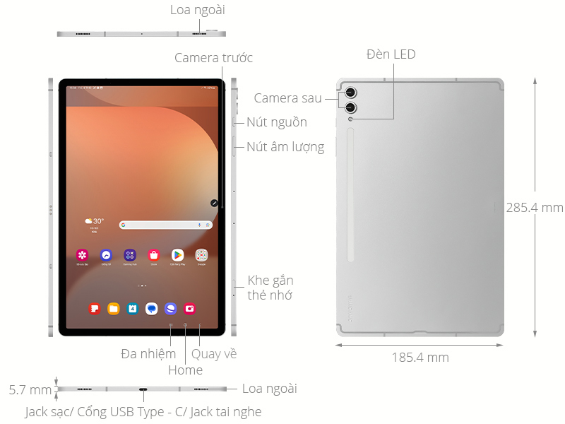 Samsung Galaxy Tab S10+ WiFi 12GB/256GB