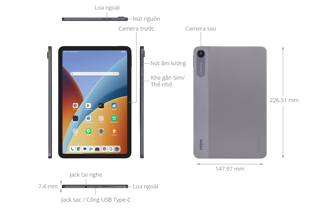 Xiaomi Redmi Pad 2 4G 9.7 4GB/64GB
