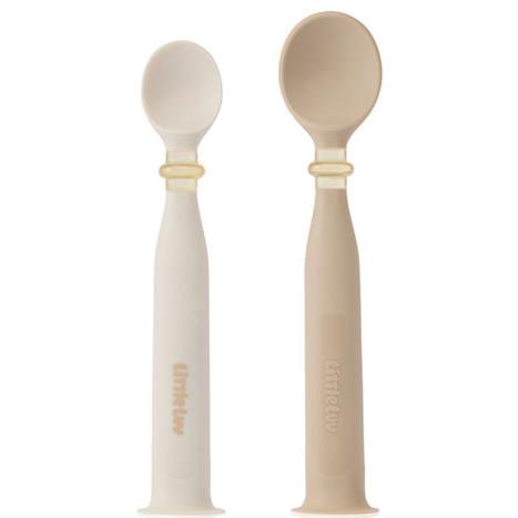 Bộ thìa trẻ em 2 món nhựa PPSU+Silicone LocknLock LBB302IVY