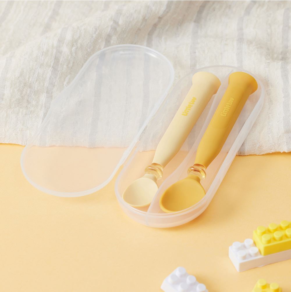 Bộ dĩa trẻ em 2 món nhựa PPSU+Silicone LocknLock LBB302YEL