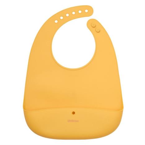 Yếm ăn dặm trẻ em Silicone LocknLock LBB430YEL