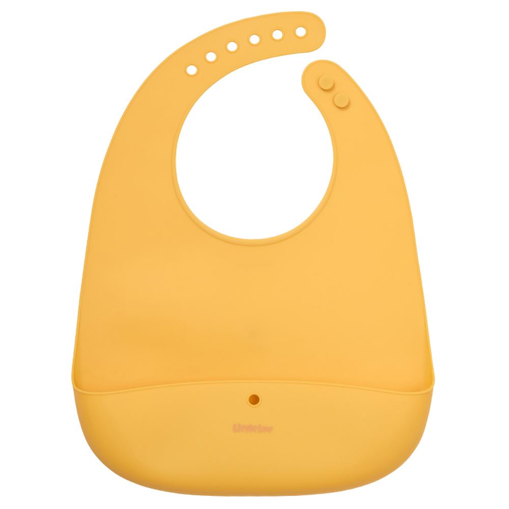 Yếm ăn dặm trẻ em Silicone LocknLock LBB430YEL