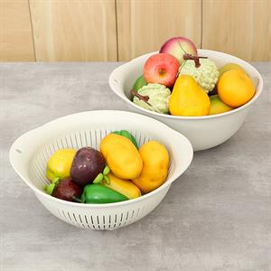 Bộ thau rổ nhựa 30 cm Inochi Yoko HIN.TRBO.0030
