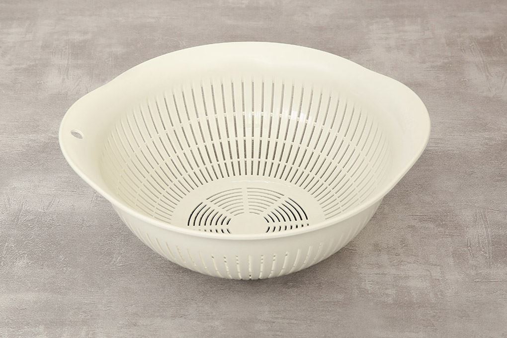 Bộ thau rổ nhựa 30 cm Inochi Yoko HIN.TRBO.0030 Màu Màu be