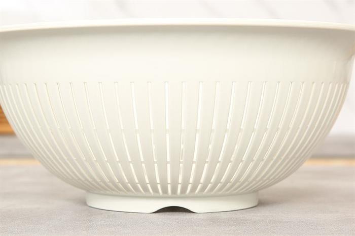 Bộ thau rổ nhựa 30 cm Inochi Yoko HIN.TRBO.0030 Màu Màu be