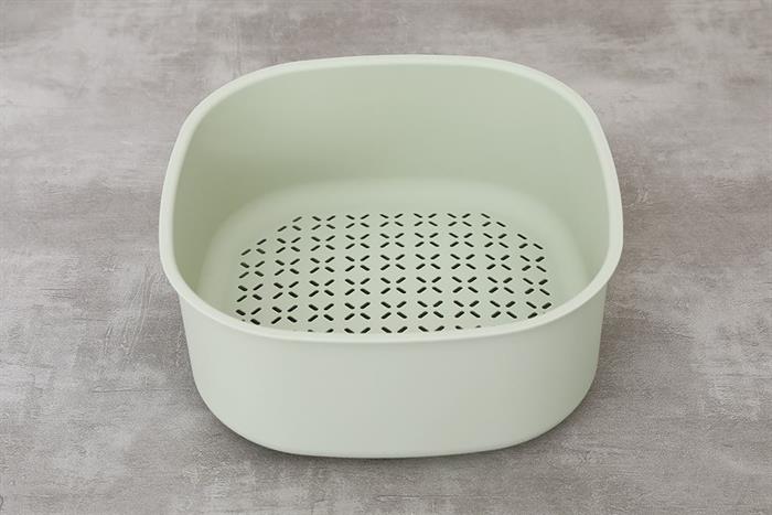 Bộ thau rổ nhựa 27 cm Inochi Yoko HIN.TRCQ.0027 Màu Xanh