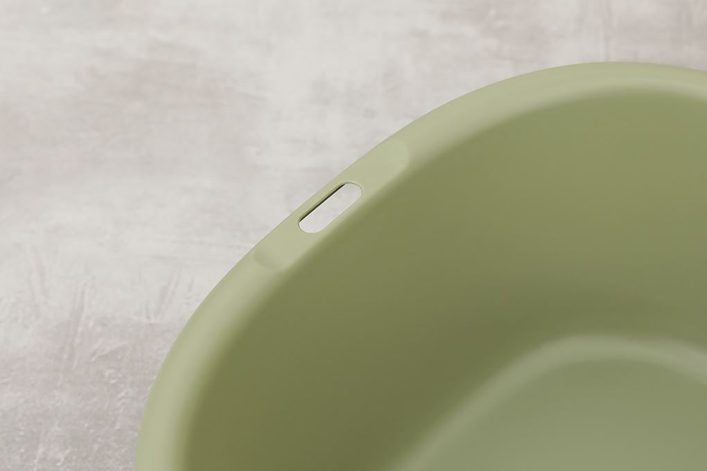 Bộ 6 thau rổ nhựa Delites TY-69002 Màu Xanh lá nhạt