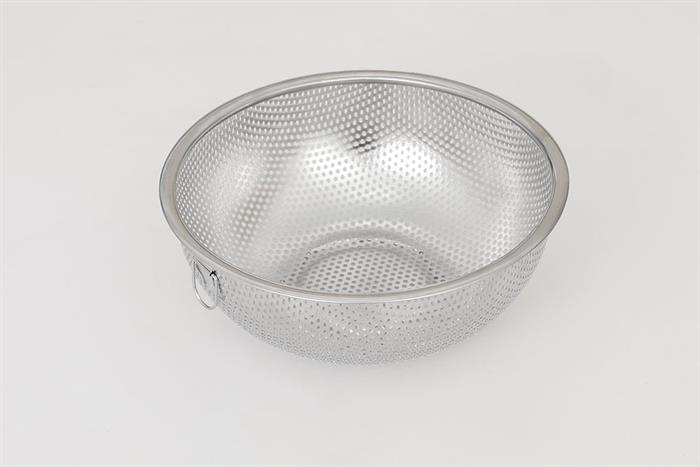 Rổ inox 22 cm Sunhouse Healthy KS-BA250I Màu Inox