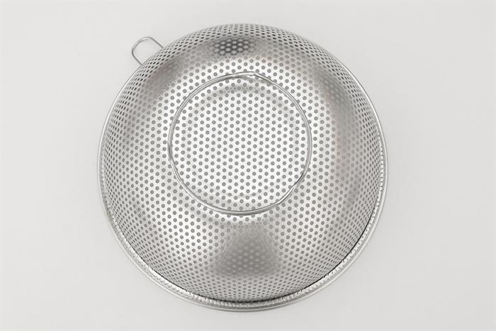 Rổ inox 22 cm Sunhouse Healthy KS-BA250I Màu Inox
