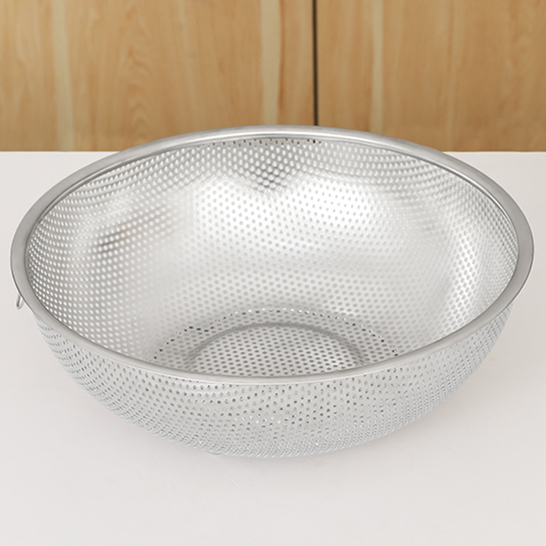 Rổ inox 28 cm Sunhouse Healthy KS-BA280I