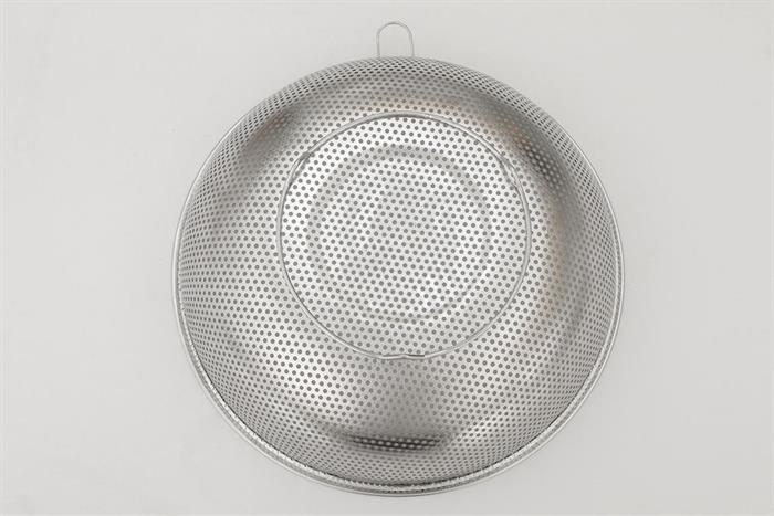 Rổ inox 28 cm Sunhouse Healthy KS-BA280I Màu Inox