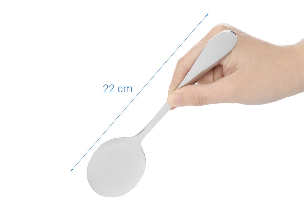 Bộ 3 muỗng cơm inox 22 cm Eotia 404730 Màu Inox