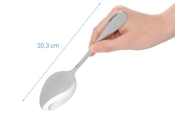Bộ 3 muỗng cơm inox 20.3 cm Eotia 319579 Màu Inox