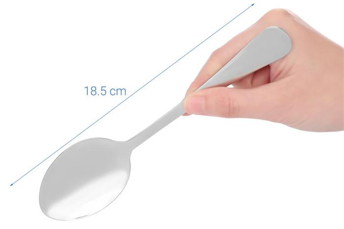 Bộ 3 muỗng cơm inox 18.5 cm Delites CF7492 Màu Inox