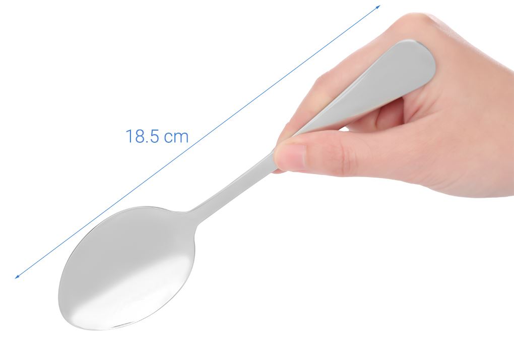 Bộ 3 muỗng cơm inox 18.5 cm Delites CF7492 Màu Inox