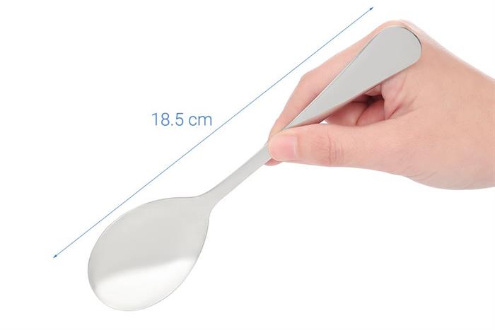 Bộ 3 muỗng cơm inox 18.5 cm Delites CF7494 Màu Inox
