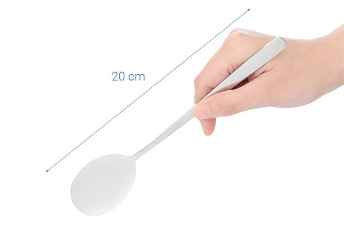 Bộ 3 muỗng cơm inox 20 cm Delites CF7493 Màu Inox
