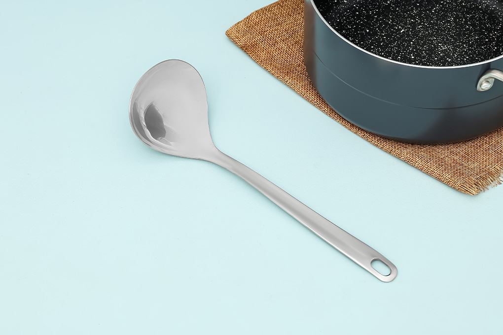 Vá canh inox 23 cm Delites CF7495 Màu Inox