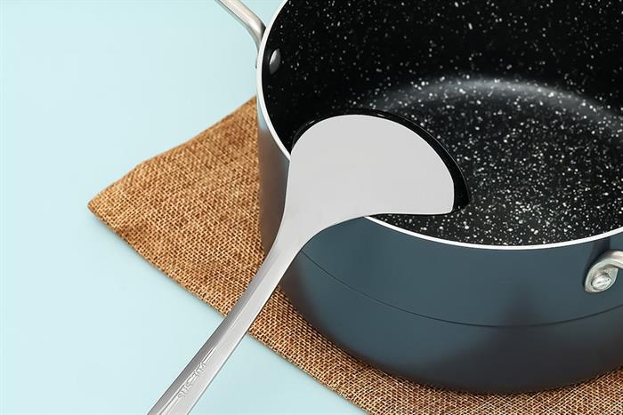 Vá canh inox 23 cm Delites CF7495 Màu Inox