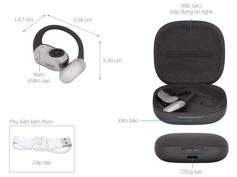 Tai nghe Bluetooth True Wireless Xiaomi OpenWear Stereo Pro