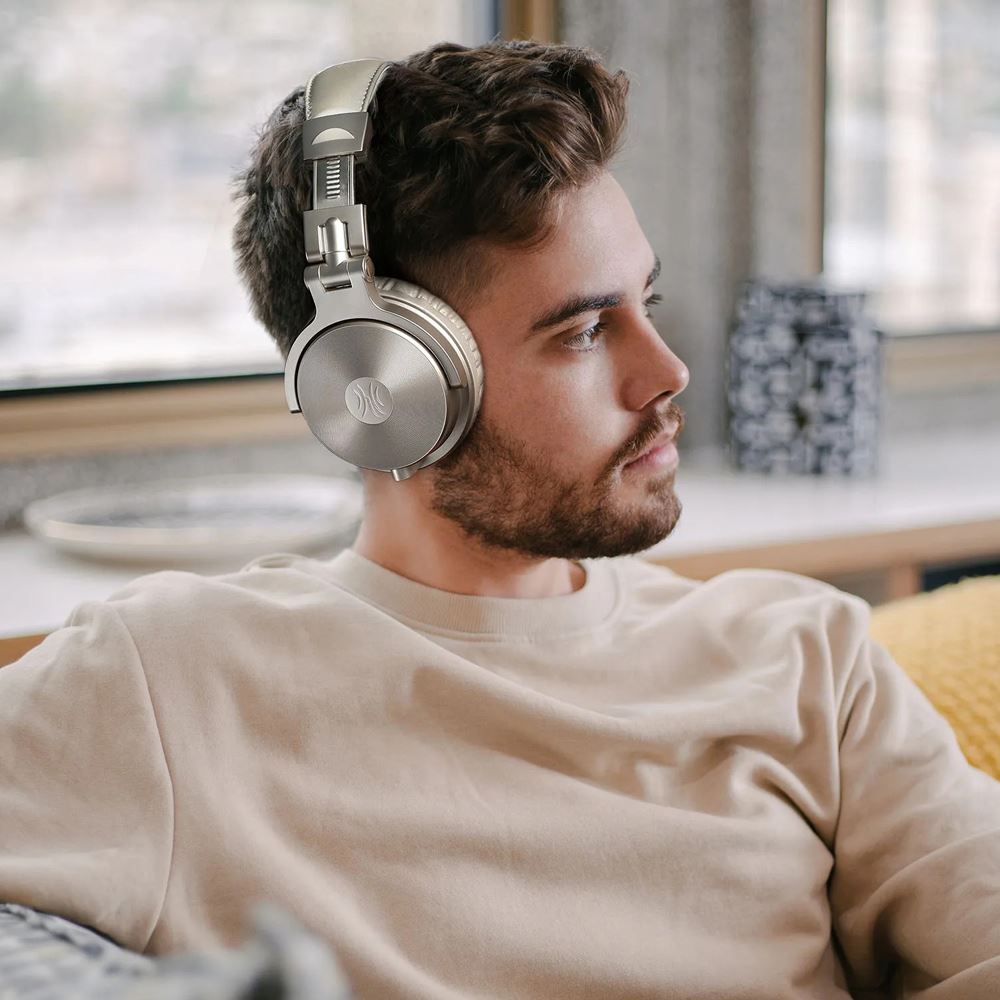 Tai nghe Bluetooth Chụp Tai OneOdio Pro C - Bạc Màu Bạc