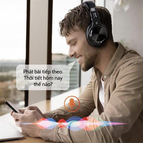 Tai nghe Bluetooth Chụp Tai OneOdio A70 - Đen Màu Đen