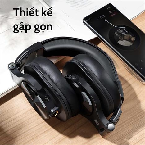 Tai nghe Bluetooth Chụp Tai OneOdio A70 - Đen Màu Đen