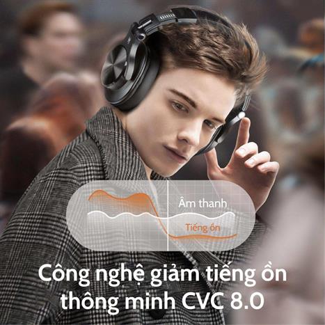 Tai nghe Bluetooth Chụp Tai OneOdio A70 - Đen Màu Đen