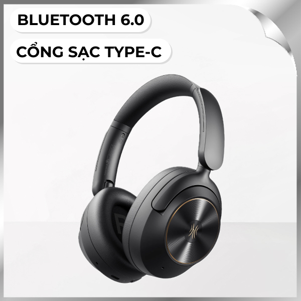 Tai nghe Chụp Tai OneOdio A6 - Đen