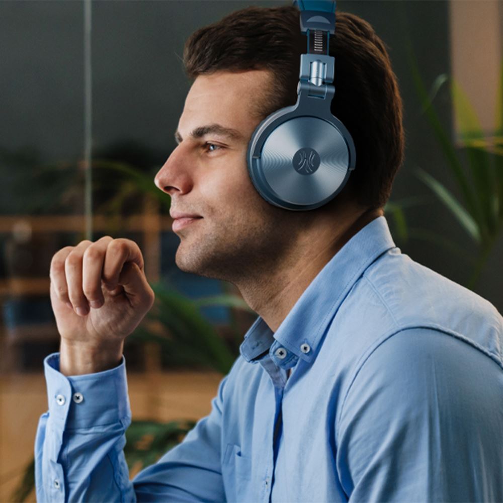 Tai nghe Bluetooth Chụp Tai OneOdio Pro C - Xanh Da Trời Màu Xanh Da Trời