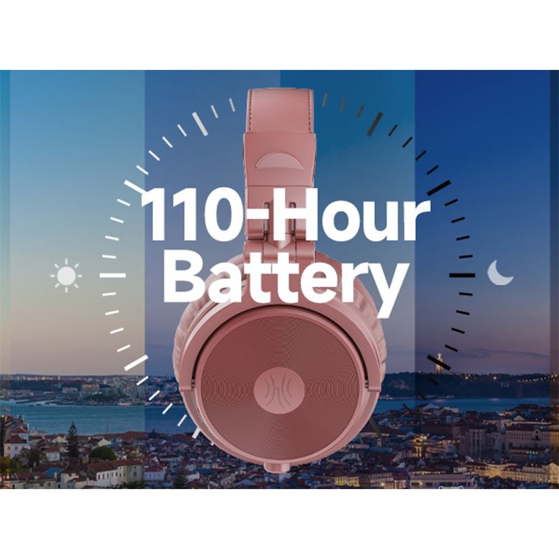Tai nghe Bluetooth Chụp Tai OneOdio Pro C - Vàng Hồng - 5