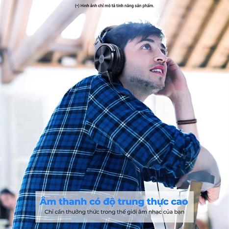 Tai nghe Bluetooth Chụp Tai OneOdio Pro C - Nâu Bạc Màu Bạc
