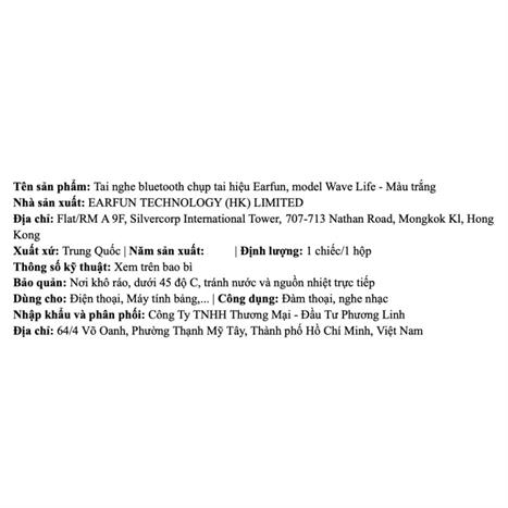 Tai nghe Bluetooth chụp tai Earfun Wave Life - Trắng Màu Trắng