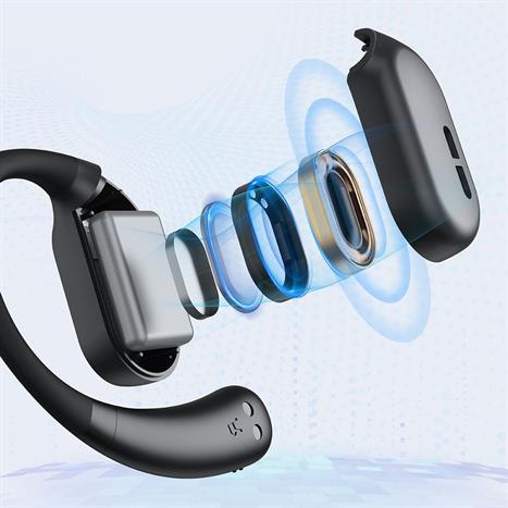 Tai nghe Blutetooth True Wireless Aukey EP-S1 OWS - Đen Màu Đen