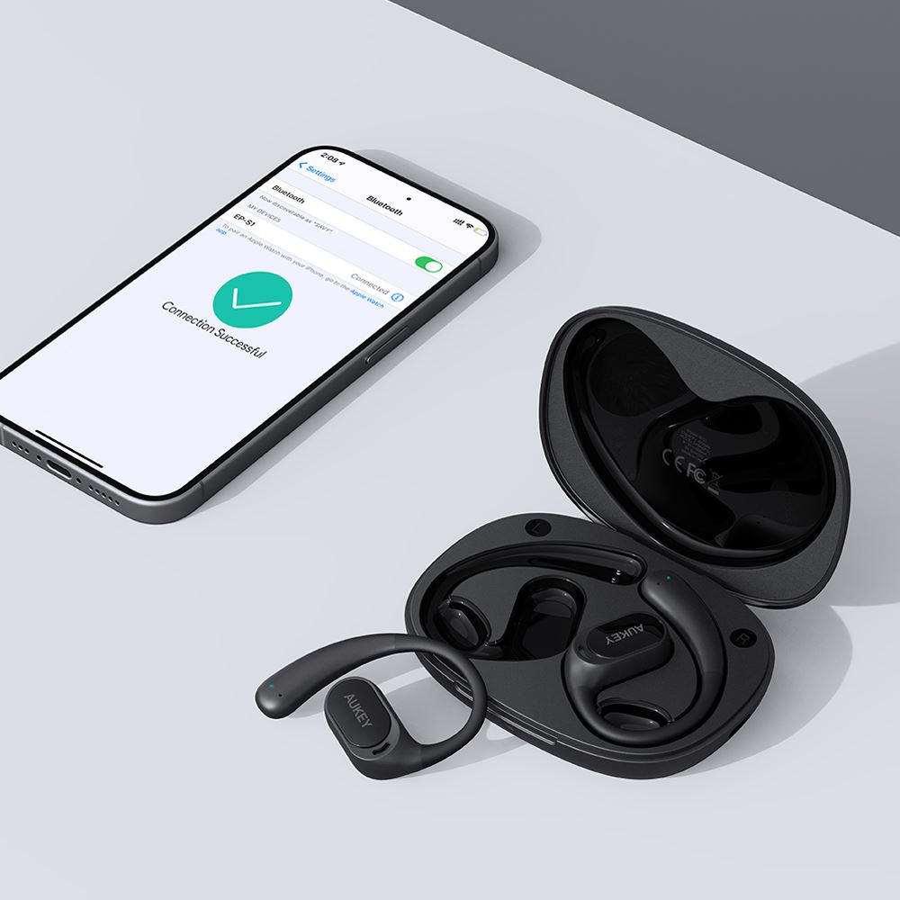Tai nghe Bluetooth True Wireless Aukey EP-S1 OWS - Đen - 6