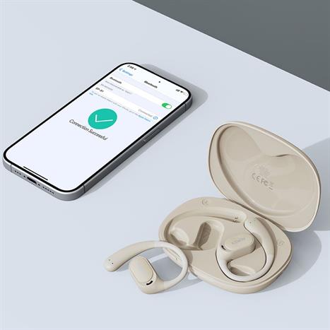 Tai nghe Blutetooth True Wireless Aukey EP-S1 OWS - Trắng Màu Màu be