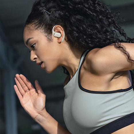 Tai nghe Blutetooth True Wireless Aukey EP-S1 OWS - Trắng Màu Màu be