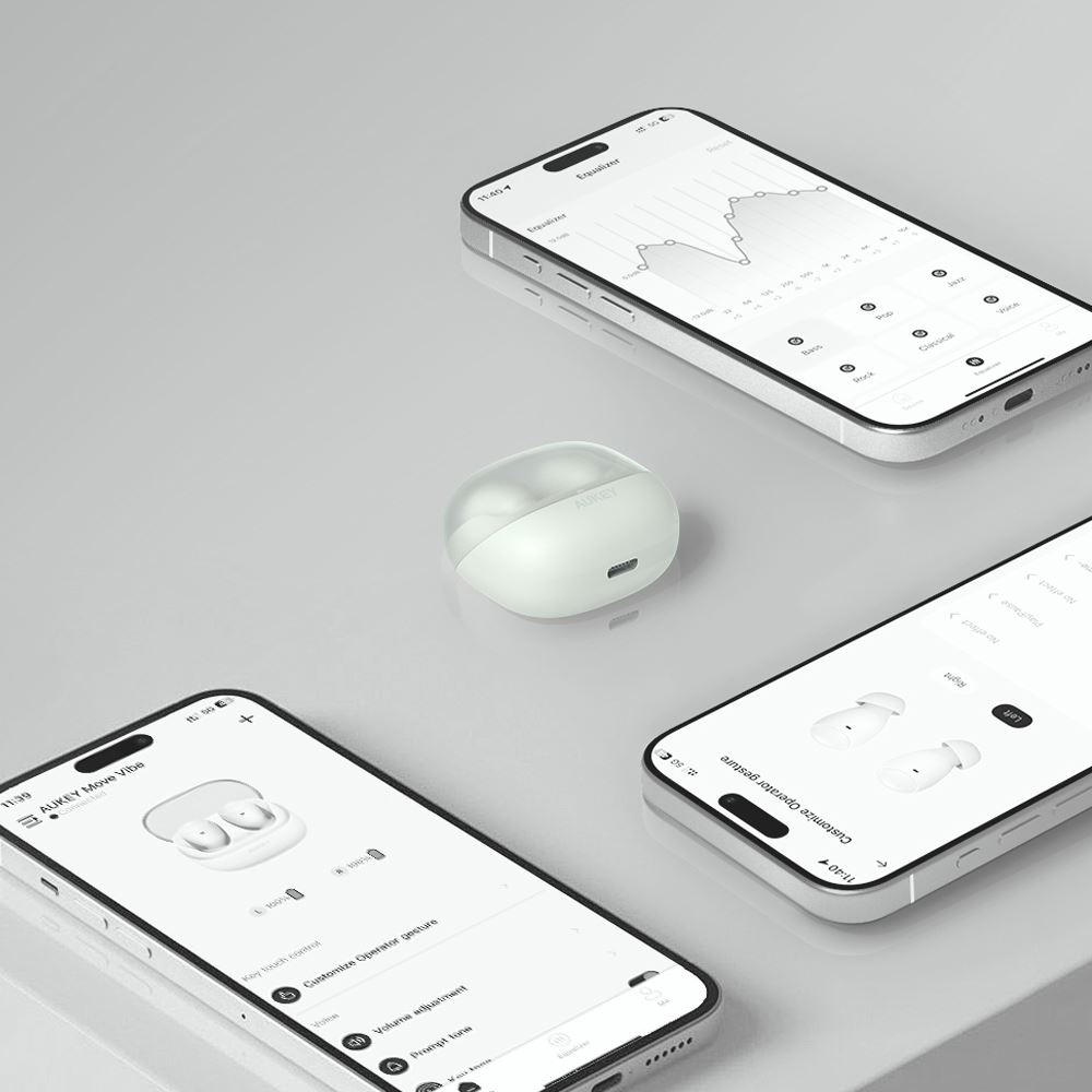 Tai nghe Bluetooth True Wireless Aukey EP-M3A - Xanh Lá Màu Xanh lá