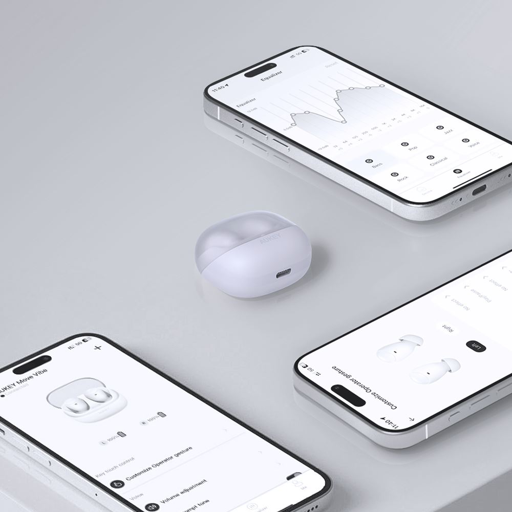 Tai nghe Bluetooth True Wireless Aukey EP-M3A - Tím - 6
