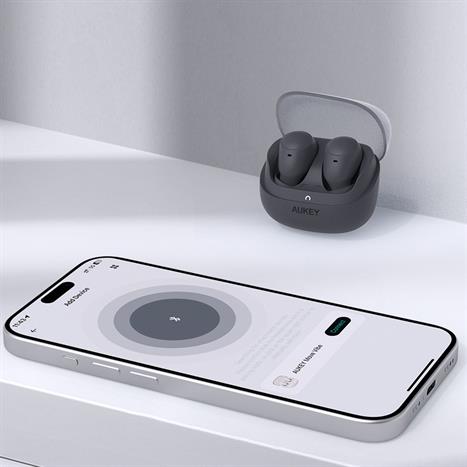 Tai nghe Blutetooth True Wireless Aukey EP-M3A - Xám Màu Xám