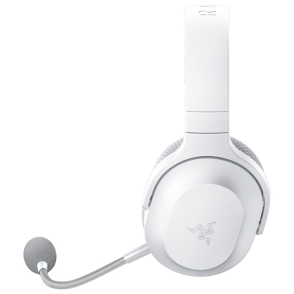 Tai nghe Bluetooth Chụp Tai Gaming Razer Barracuda X Mercury White Màu Trắng