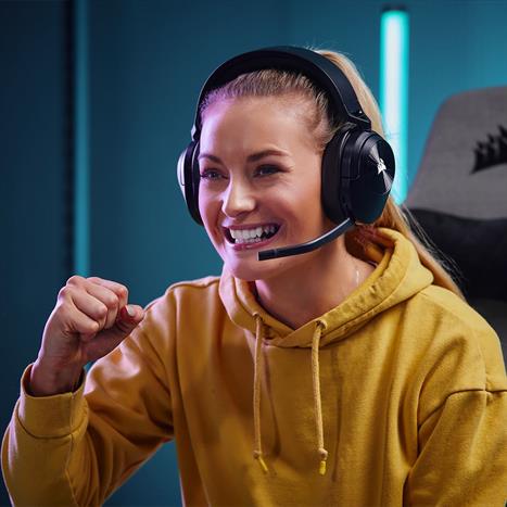 Tai nghe Bluetooth Chụp Tai Corsair HS55 Core/CA-9011290-AP Màu Đen