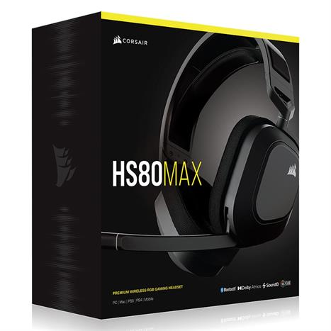 Tai nghe Bluetooth Chụp Tai Corsair HS80 MAX Steel Gray/CA-9011295-AP Màu Xám