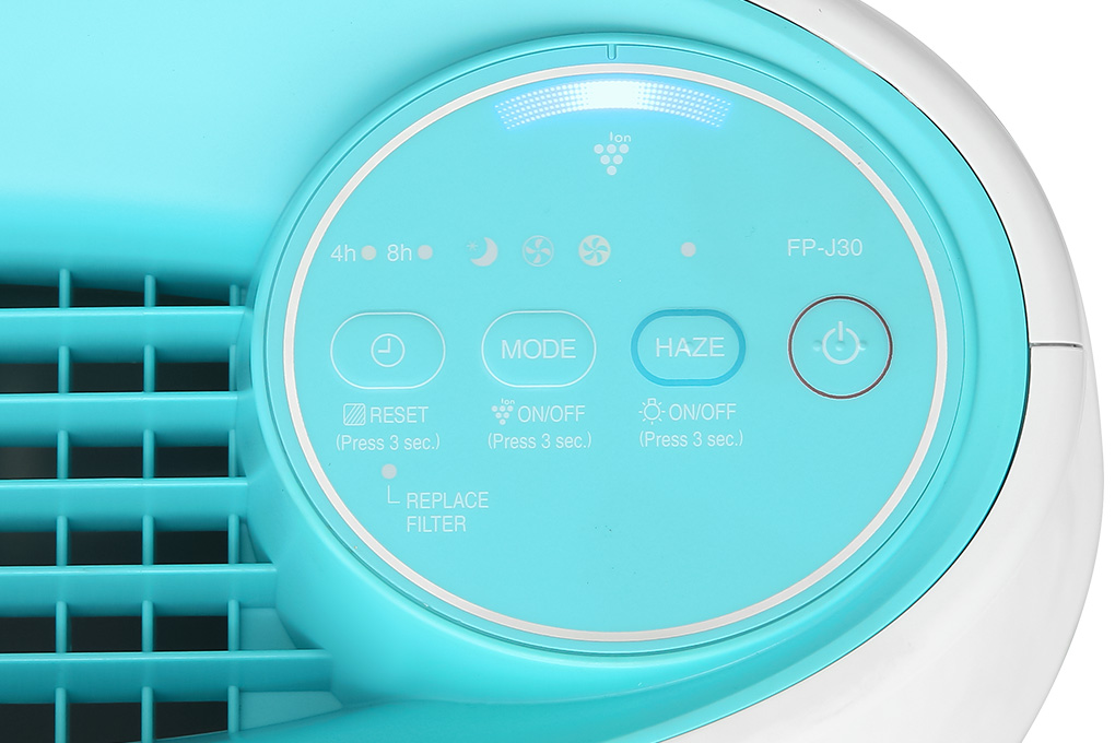 Máy lọc không khí Sharp FP-J30E-A 50W Màu Trắng - Xanh
