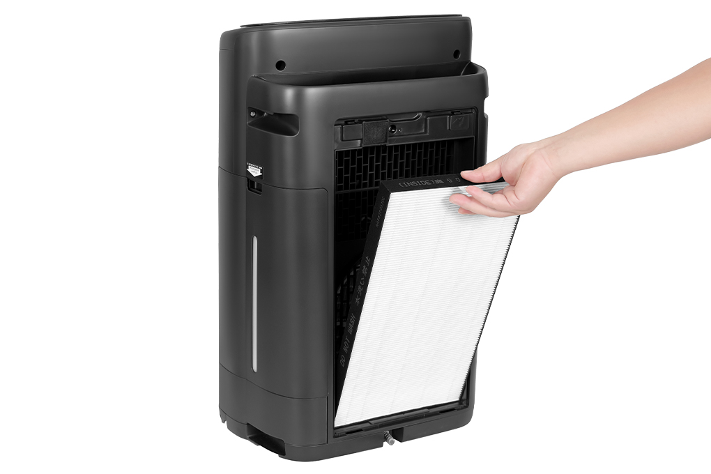 Máy lọc không khí tạo ẩm Sharp KI-N40V-H 29W Màu Đen