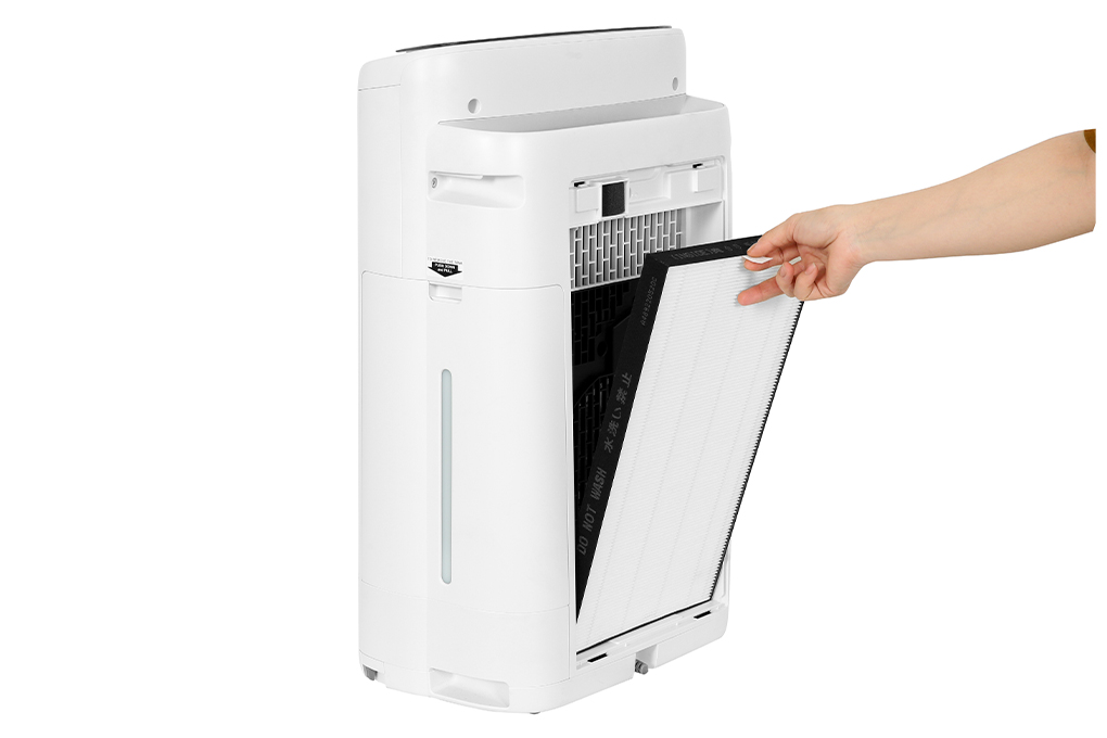 Máy lọc không khí tạo ẩm Sharp KI-N50V-W 51W Màu Trắng